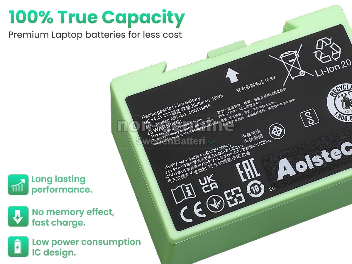 batteri till iRobot ABL-F