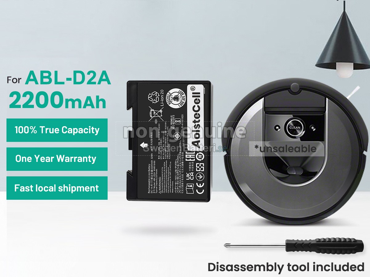 batteri till iRobot ABL-F