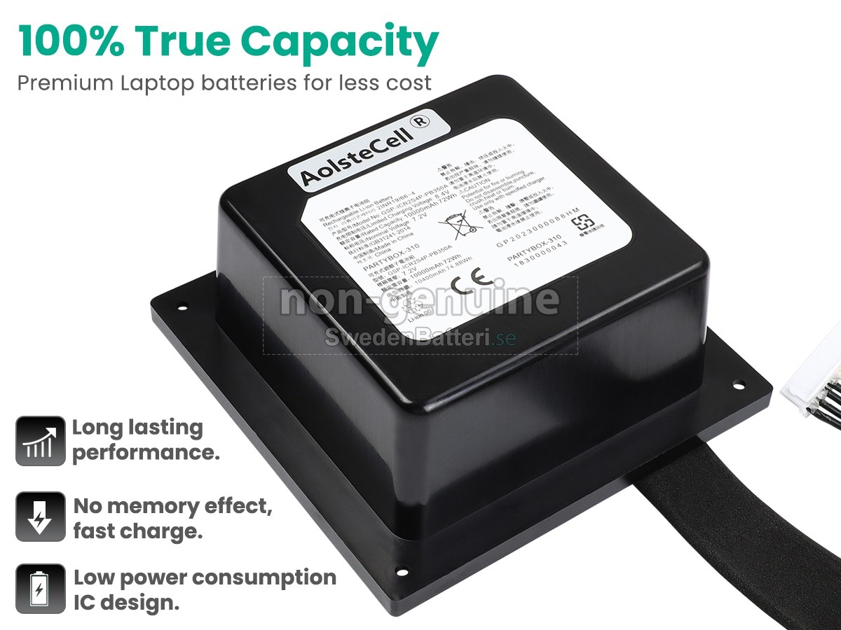 batteri till JBL PARTYBOX310