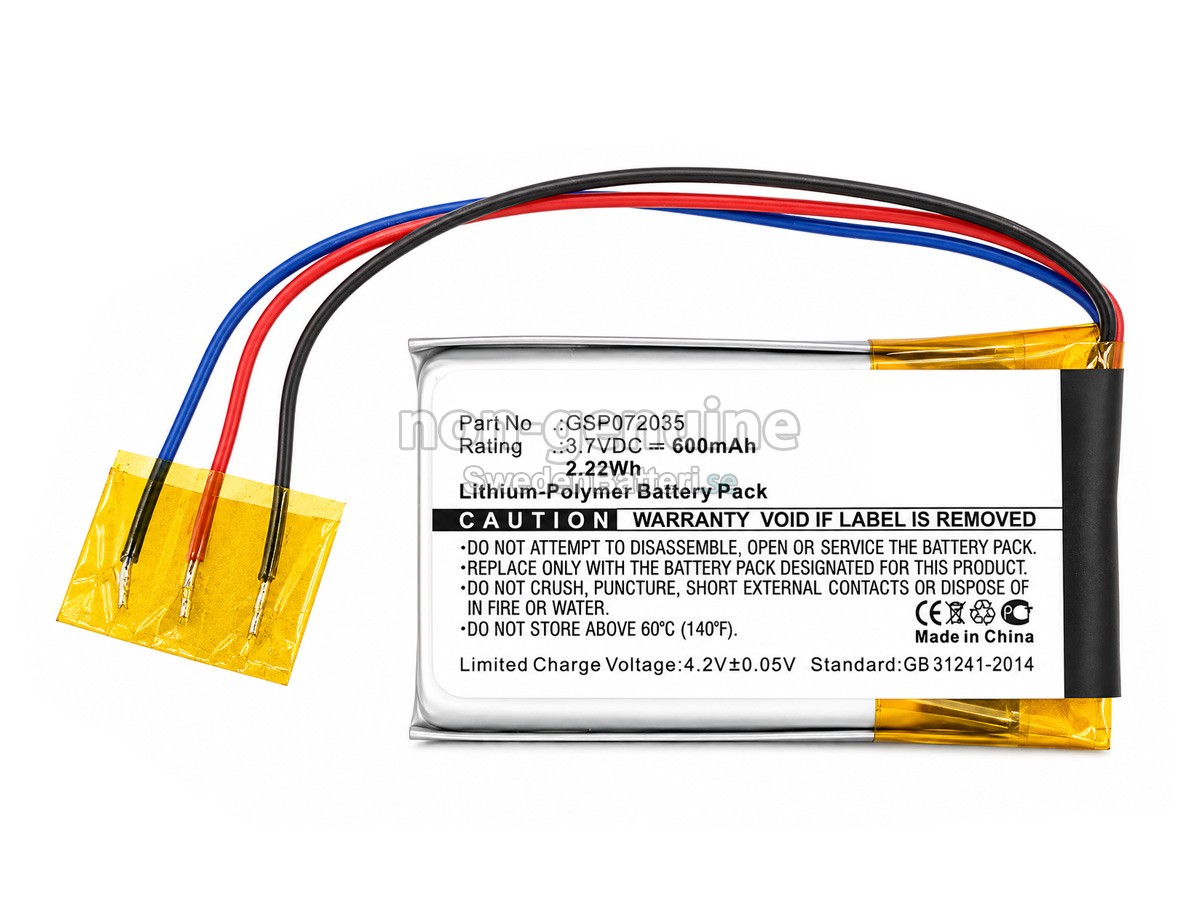 batteri till JBL GSP072035