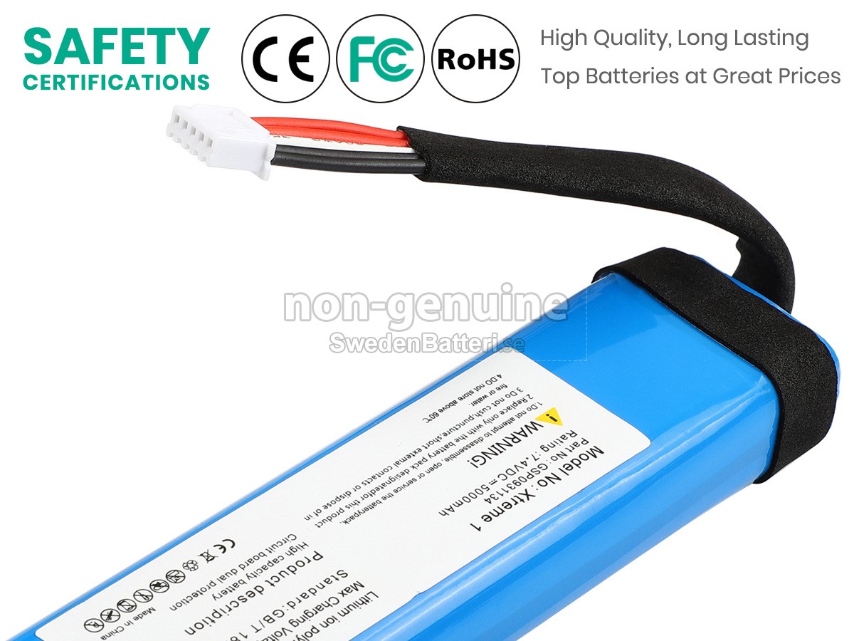 batteri till JBL XTREME 1