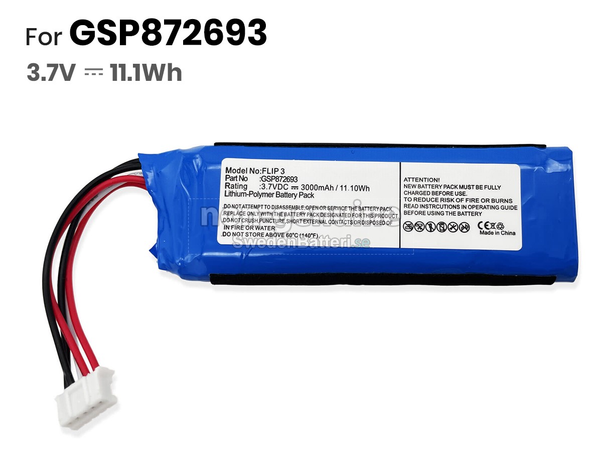 batteri till JBL GSP872693