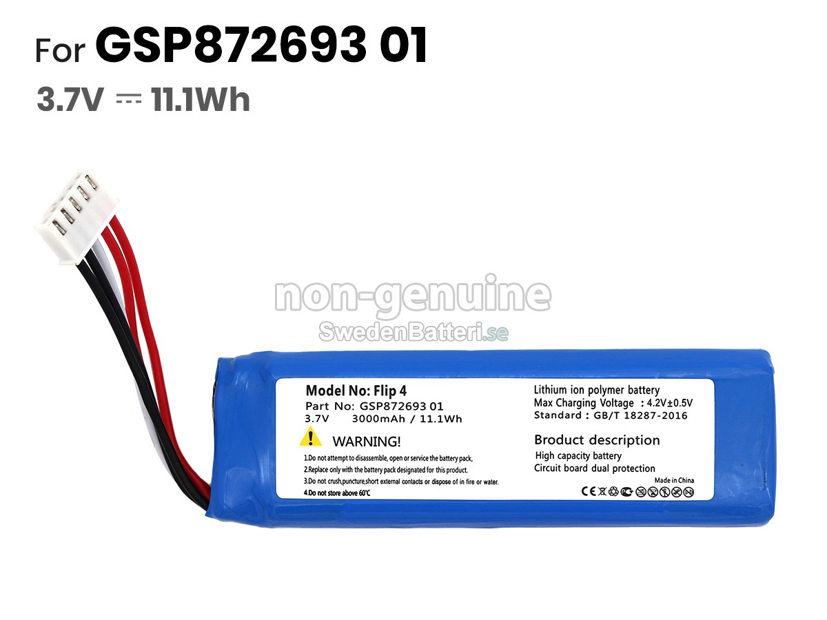 batteri till JBL FLIP 4