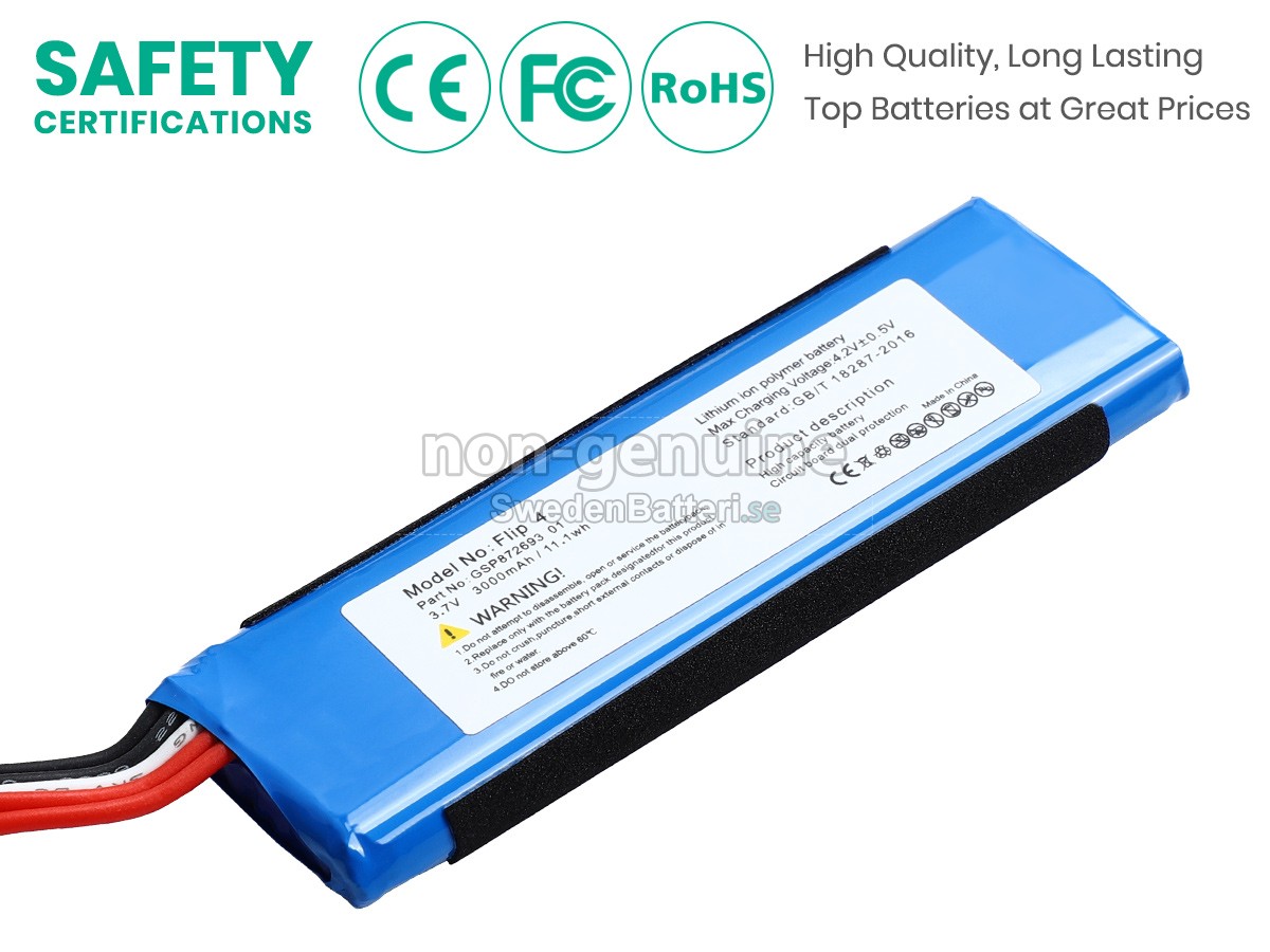 batteri till JBL FLIP 4 SPECIAL EDITION