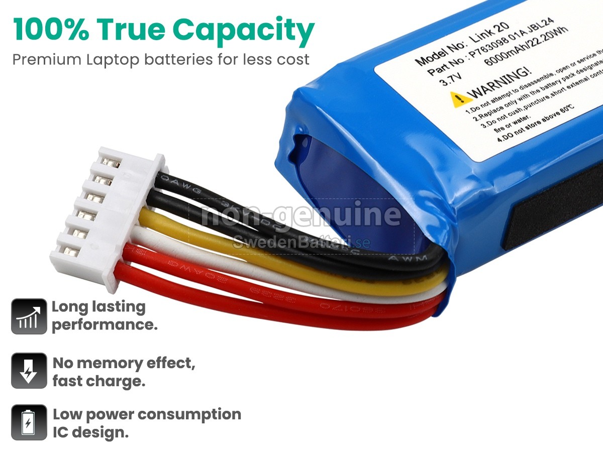 batteri till JBL LINK 20