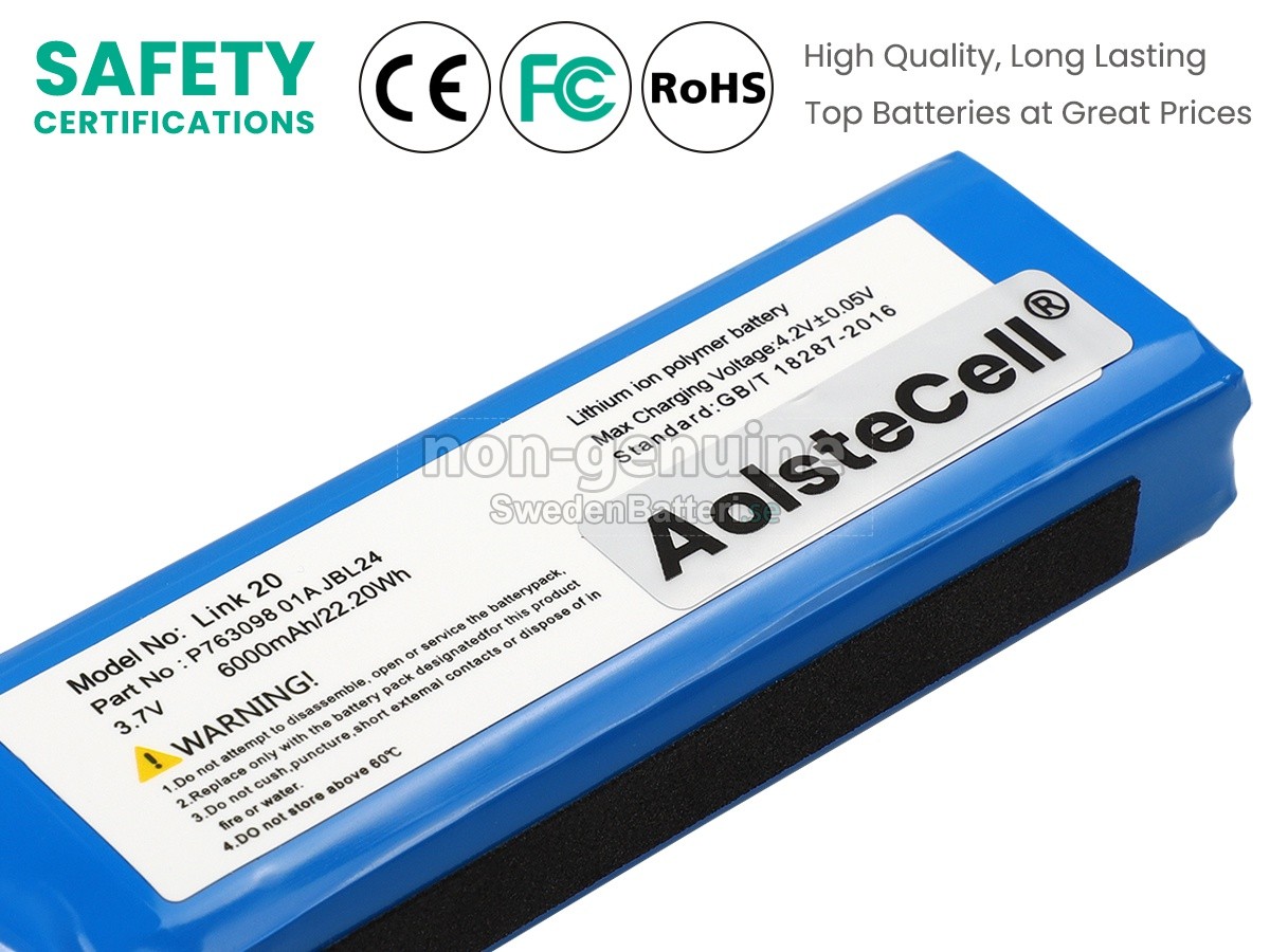 batteri till JBL LINK 20