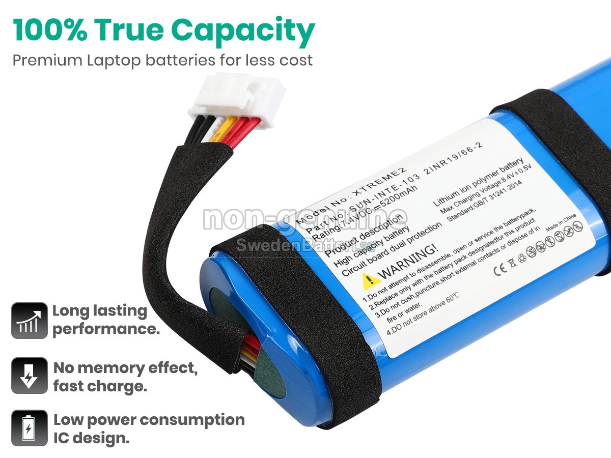 batteri till JBL XTREME 2