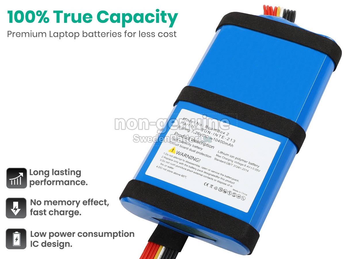 batteri till JBL BOOMBOX 2
