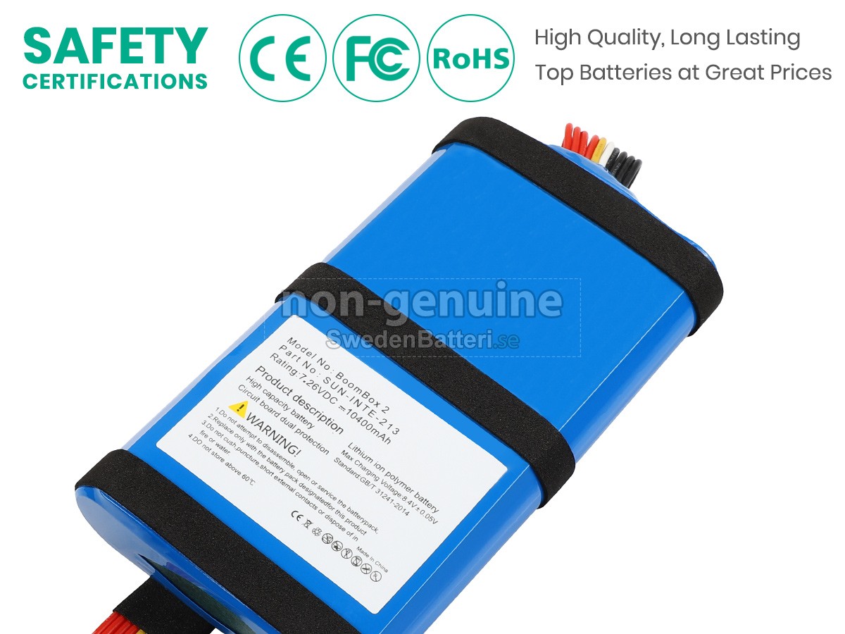 batteri till JBL BOOMBOX 2