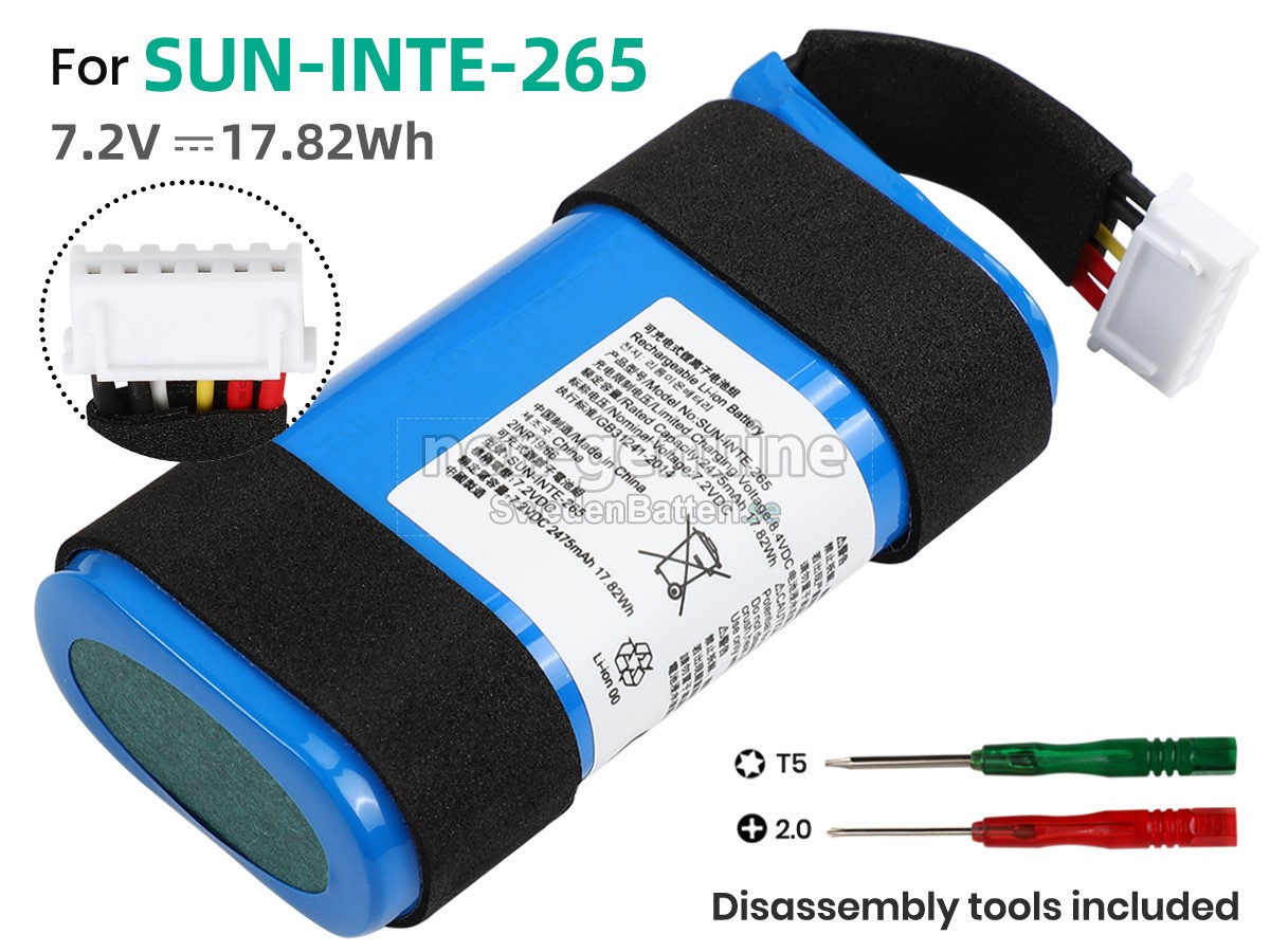 batteri till JBL SUN-INTE-265