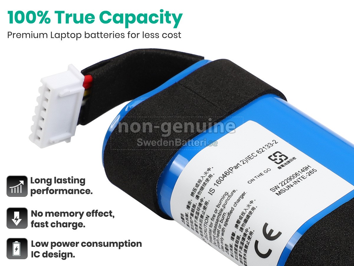 batteri till JBL SUN-INTE-265