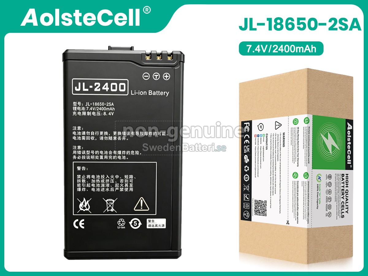 batteri till JQTEK JL-18650-2SA