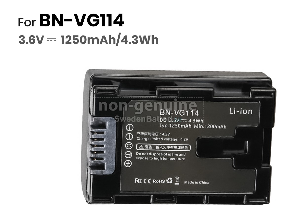 batteri till JVC GZ-MG750BUC
