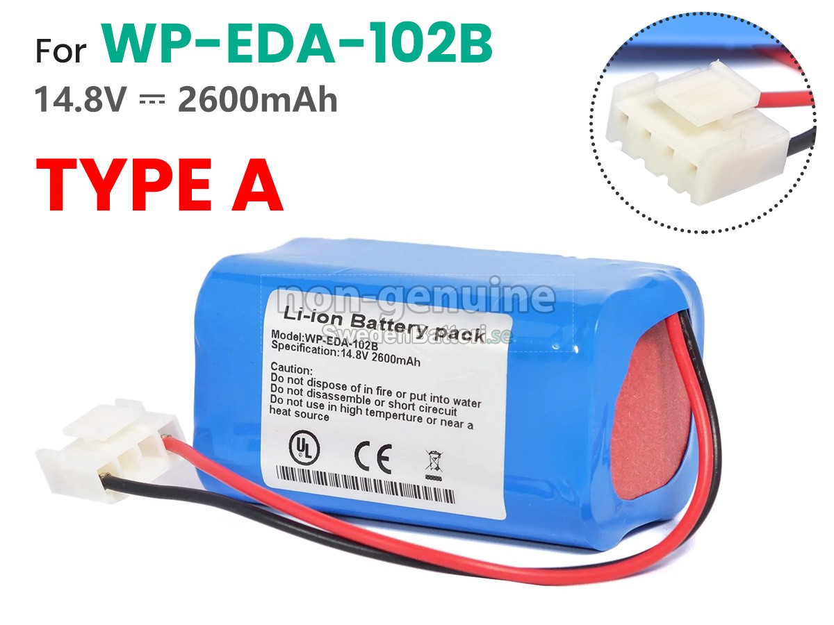 batteri till KADEY YASEN ECG-903A