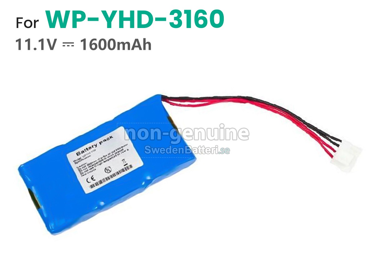 batteri till KADEY YASEN ECG-901