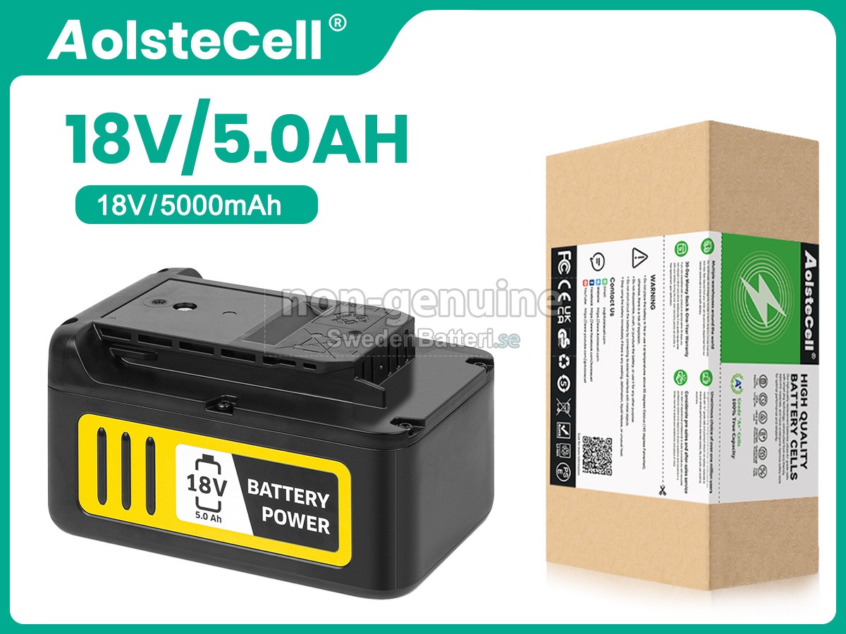 batteri till Karcher 18V 5.0AH