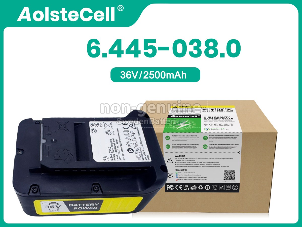 batteri till Karcher BATTERY POWER 36/25