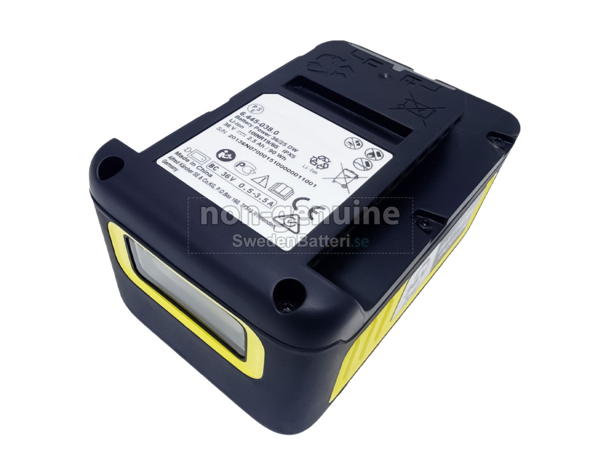 batteri till Karcher BATTERY POWER 36/25