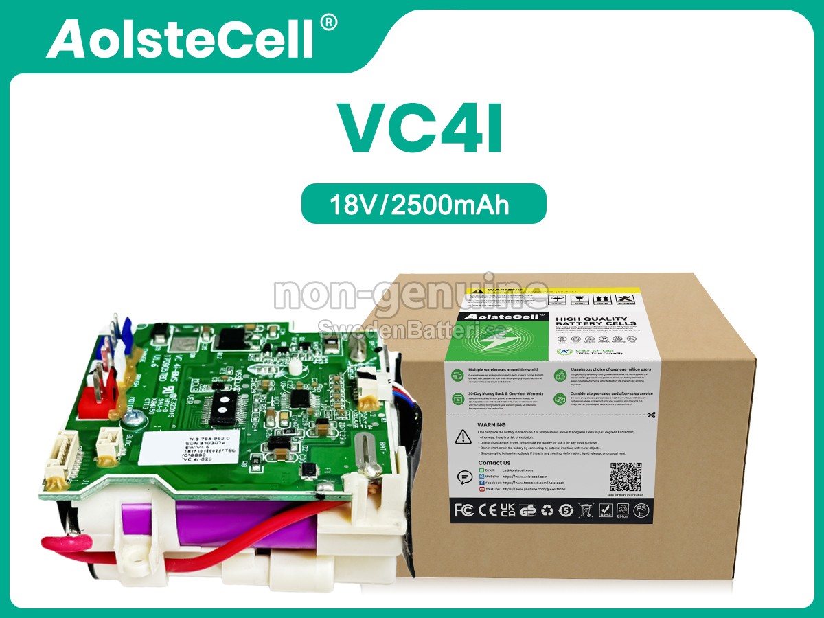 batteri till Karcher VC4I