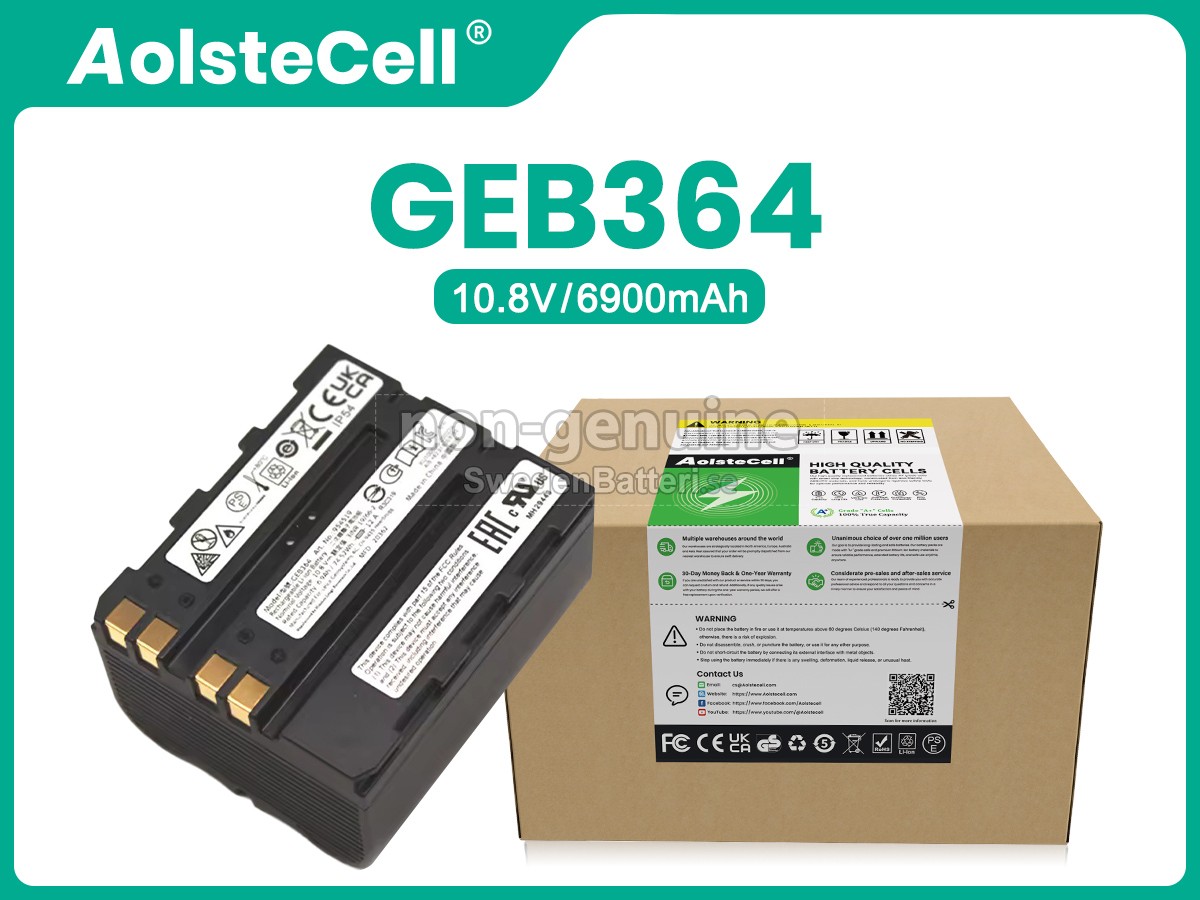 batteri till Leica GEB363