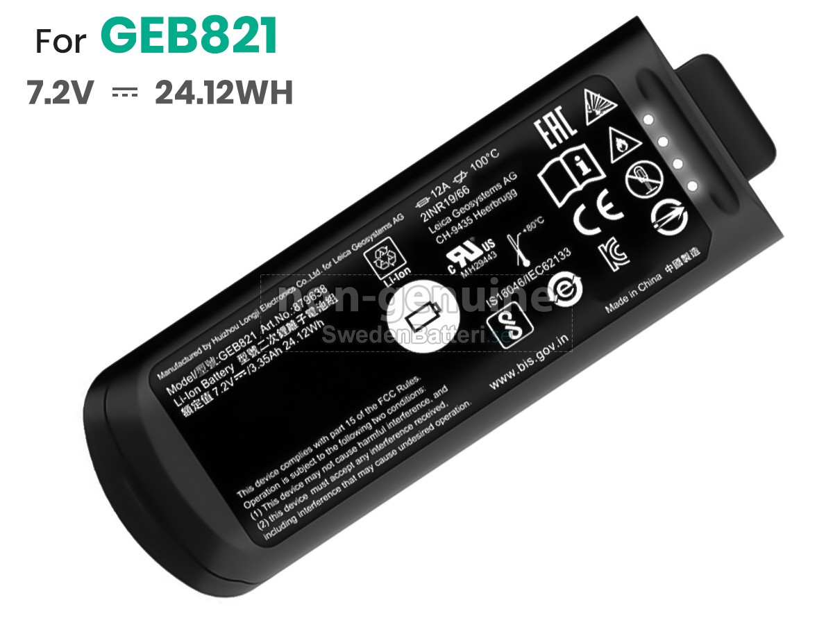 batteri till Leica BLK2GO