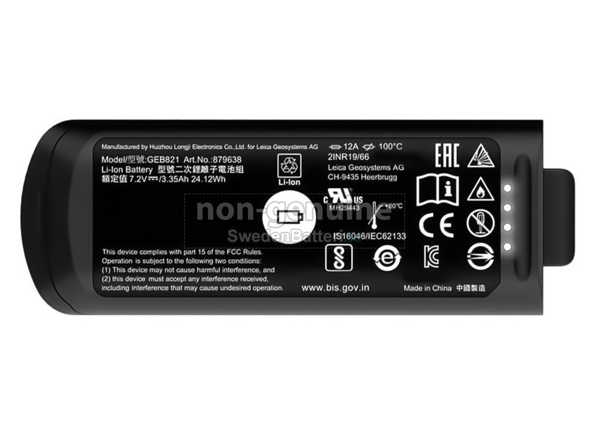 batteri till Leica BLK2GO