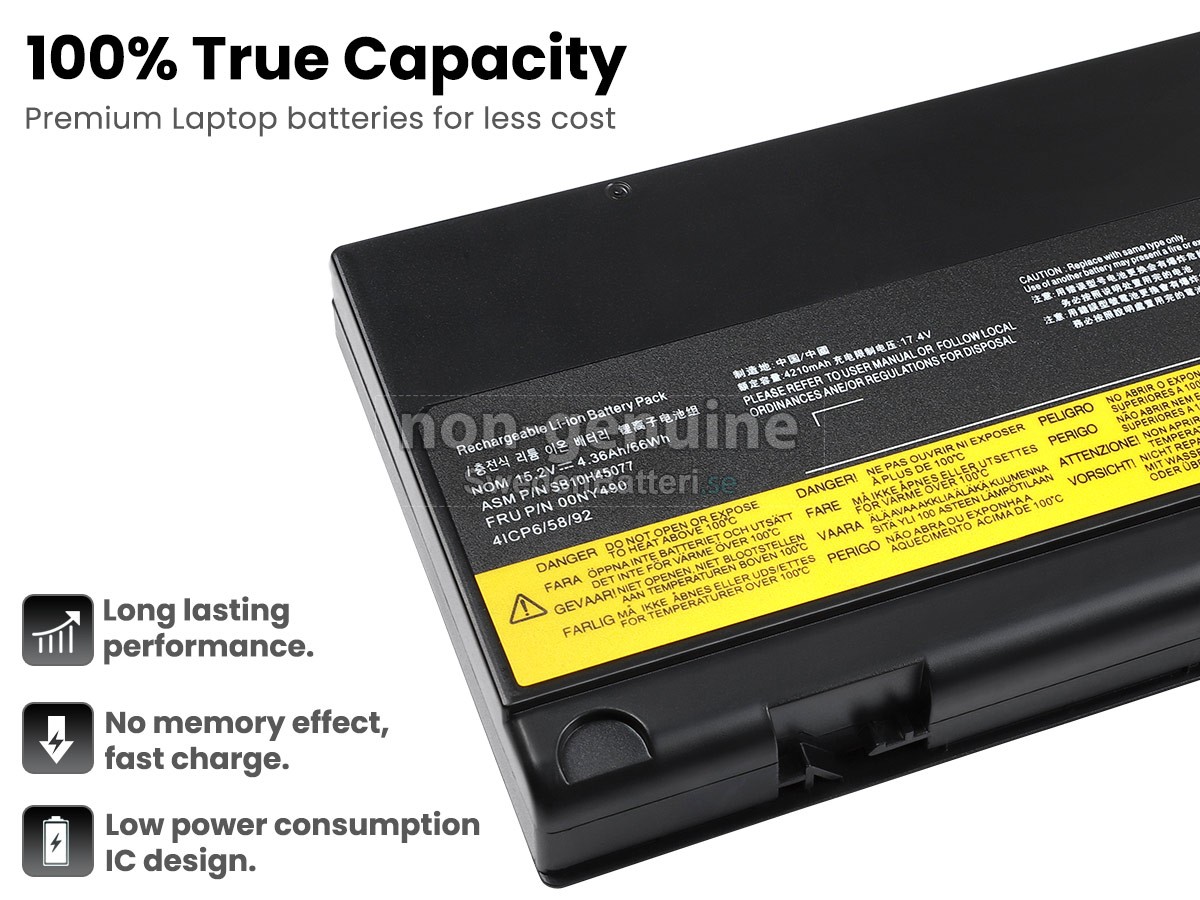 batteri till Lenovo ThinkPad P50