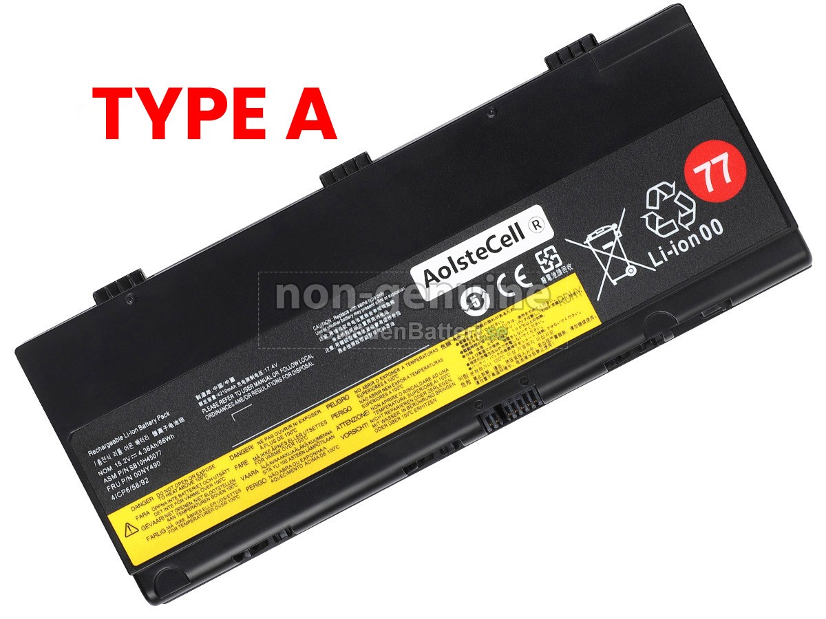 batteri till Lenovo ThinkPad P50