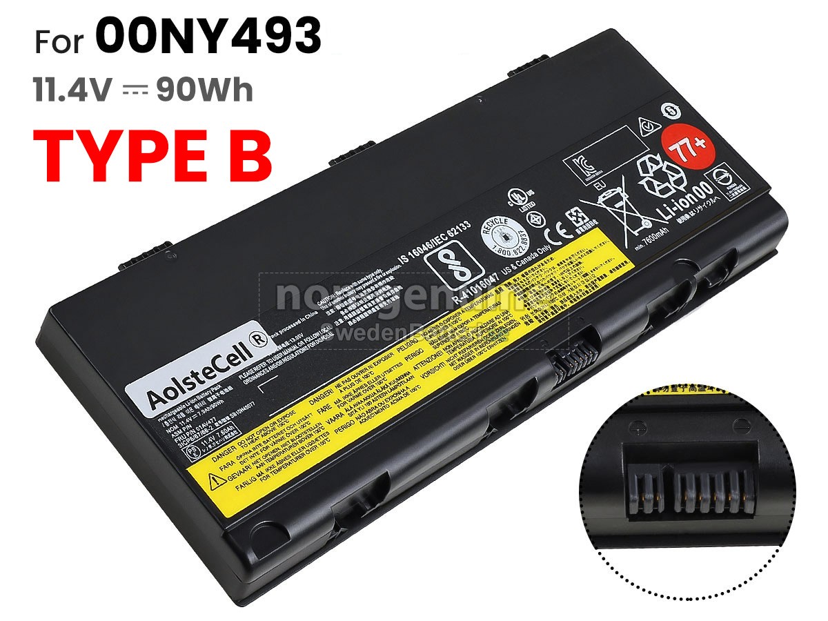 batteri till Lenovo ThinkPad P50