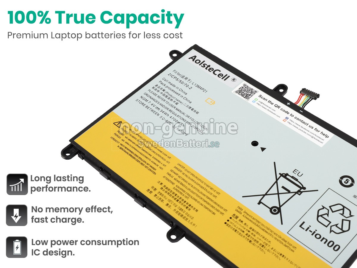 batteri till Lenovo YOGA 2 11-80CX59424694