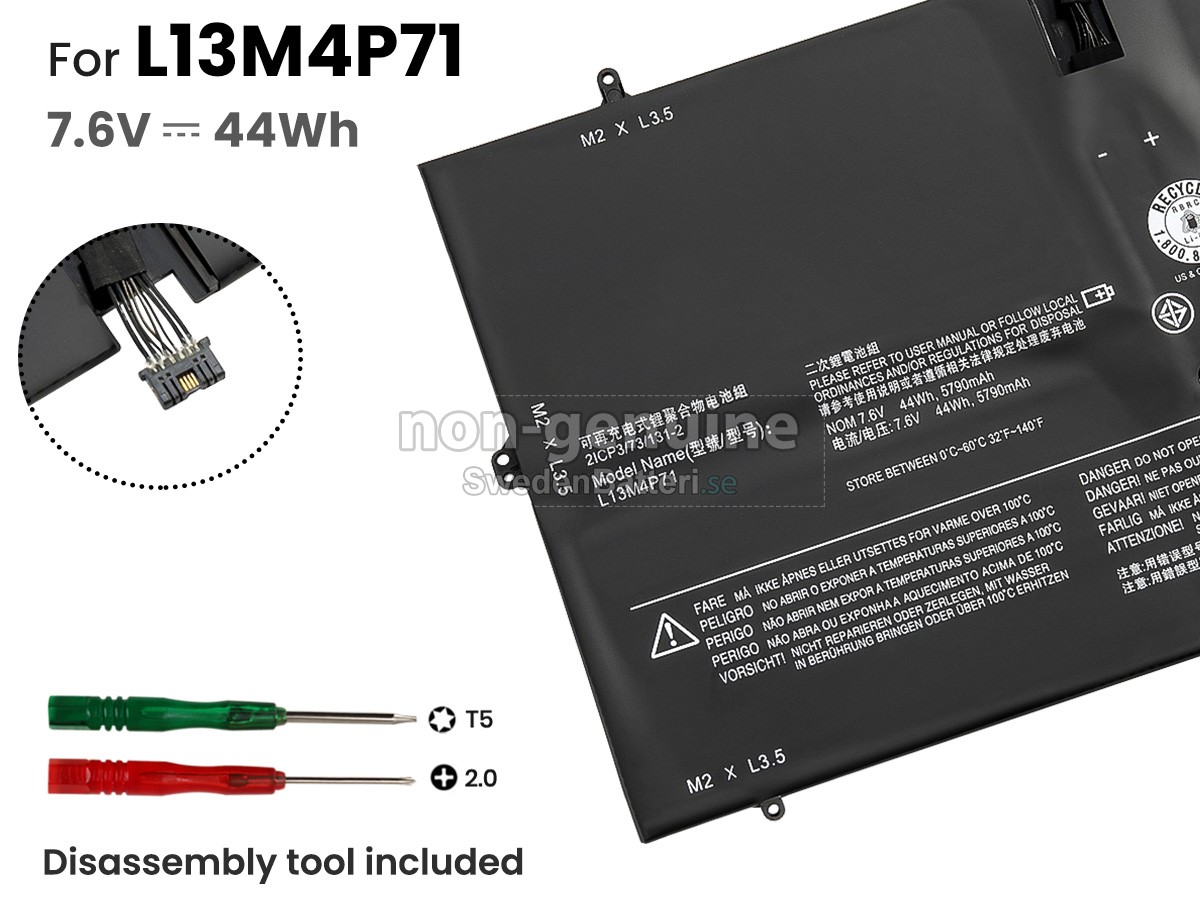 batteri till Lenovo YOGA 3 PRO-80HE00G7CF