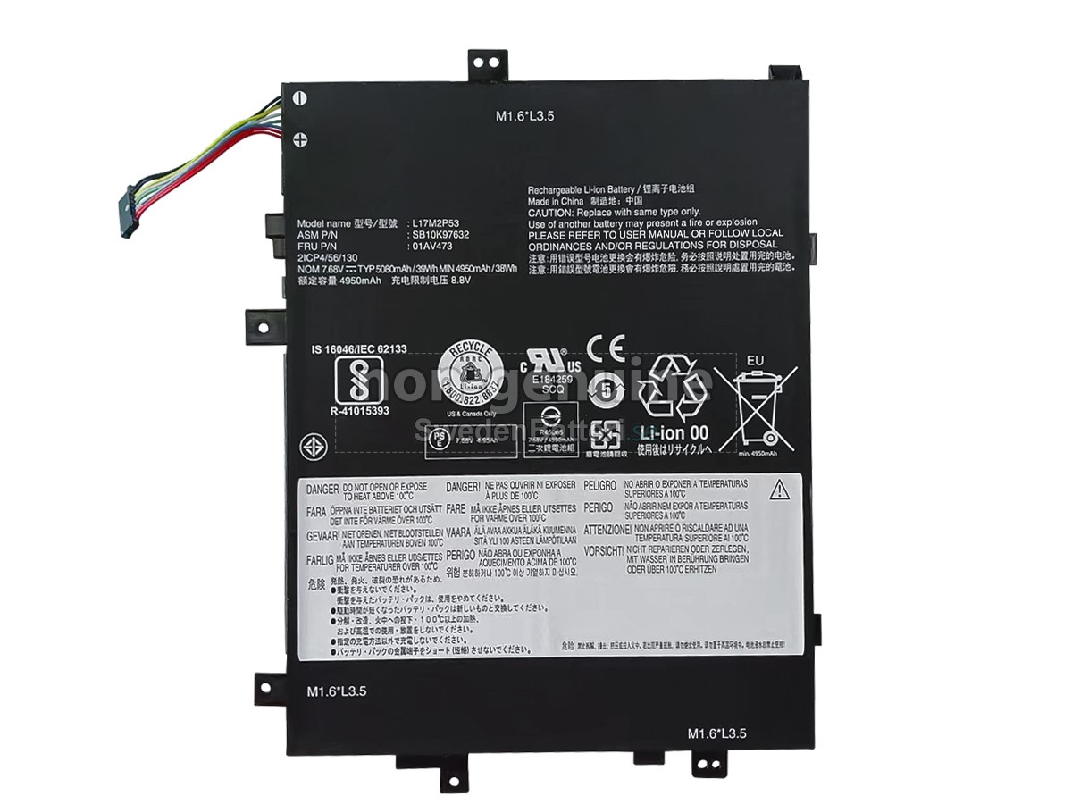 batteri till Lenovo L17M2P53