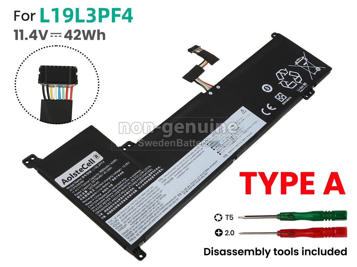 batteri till Lenovo V17 IIL-82GX008WML