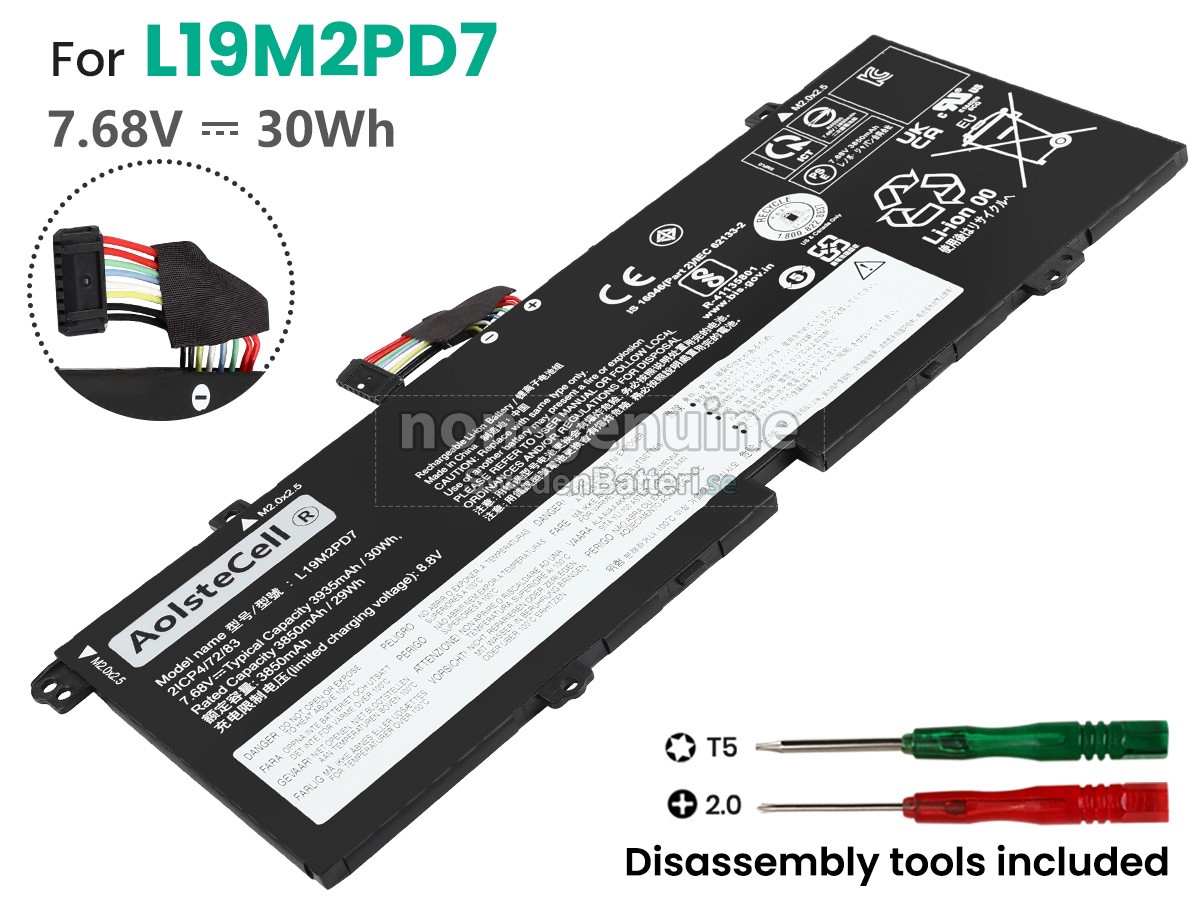 batteri till Lenovo IdeaPad DUET 3 10IGL5-82AT009BBM