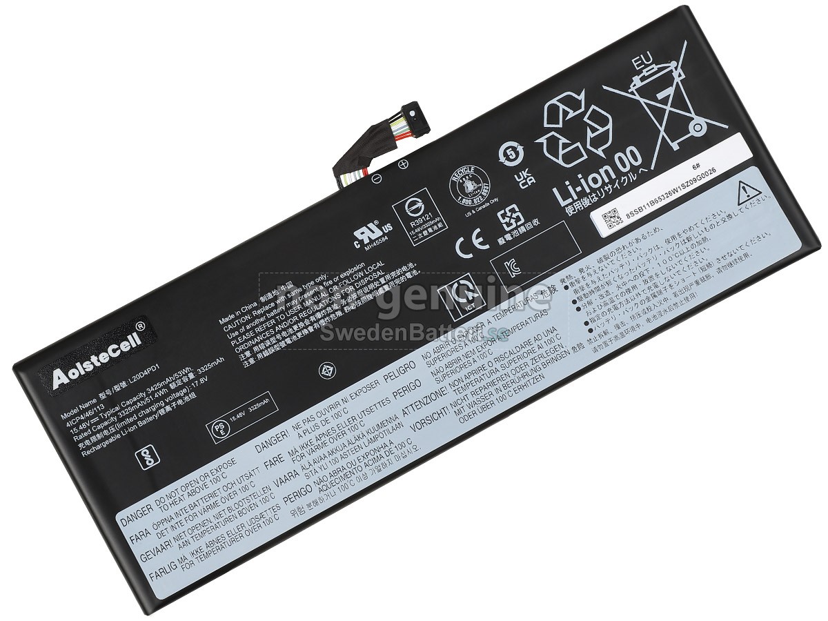 batteri till Lenovo L20D4PD1