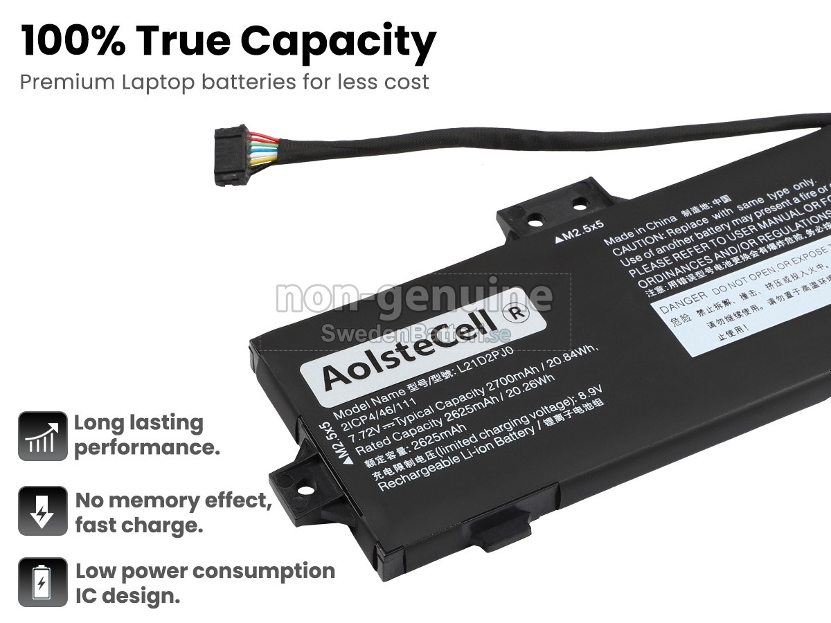 batteri till Lenovo L21D2PJ0