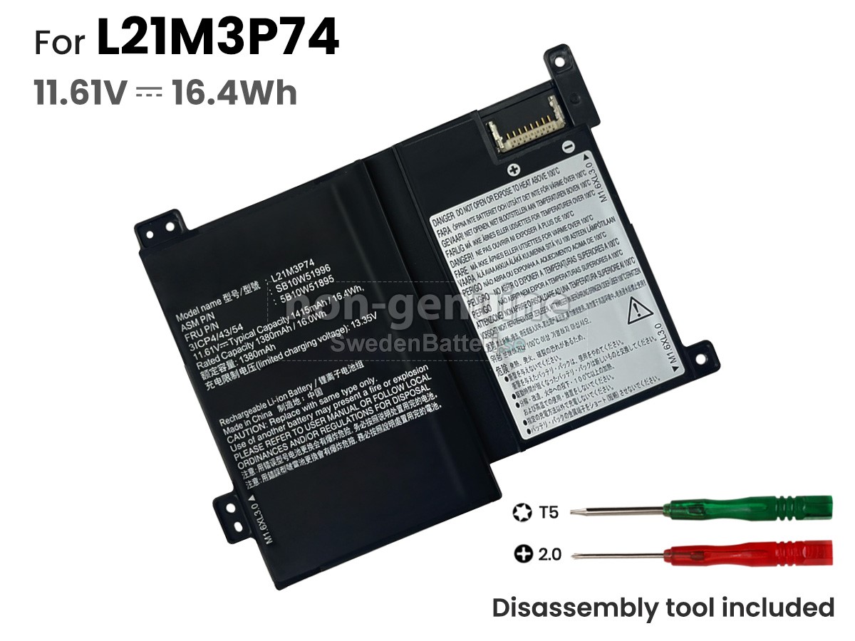 batteri till Lenovo 5B10W51895