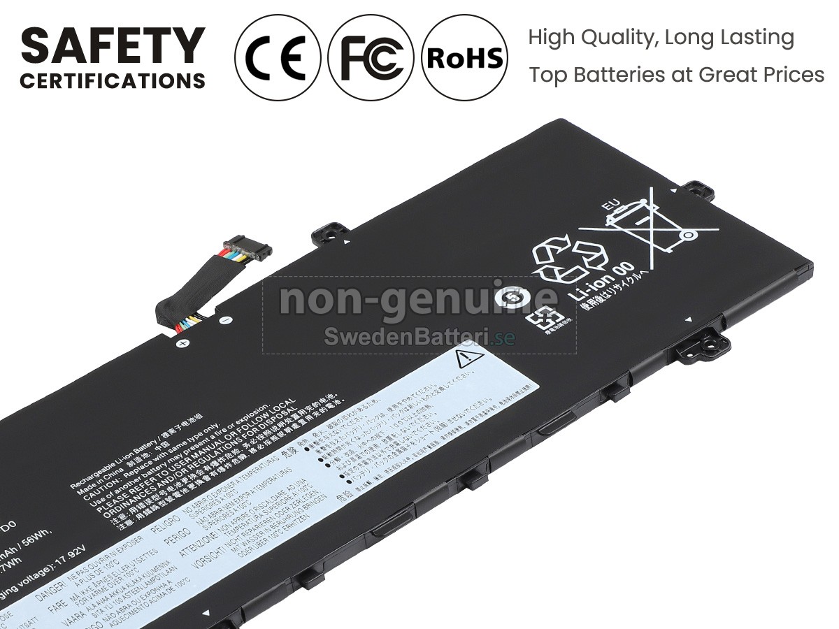 batteri till Lenovo THINKBOOK 13X G2 IAP-21AT0044AK