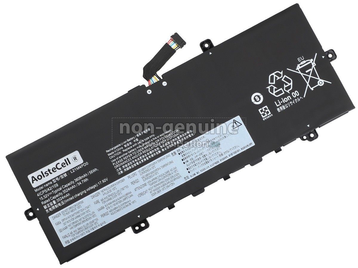 batteri till Lenovo THINKBOOK 13X G2 IAP-21AT0044AK
