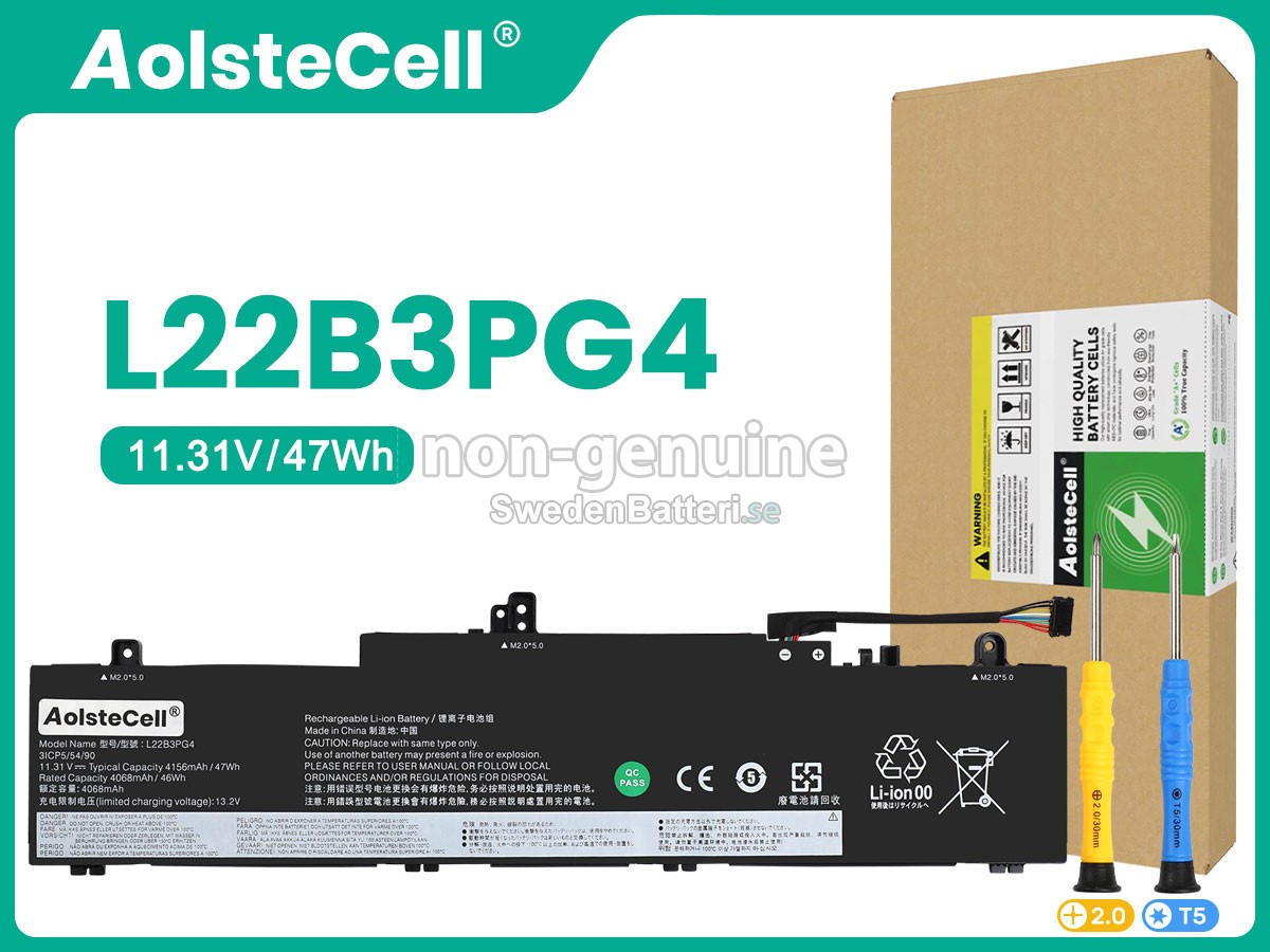 batteri till Lenovo L22B3PG4