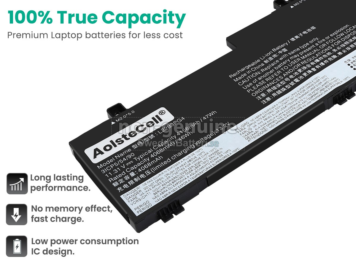 batteri till Lenovo L22B3PG4