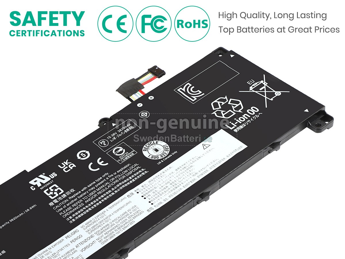 batteri till Lenovo THINKBOOK 16 G6 ABP-21KK001SED