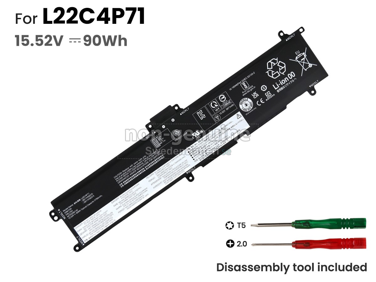 batteri till Lenovo ThinkPad P16V GEN 1-21FE000HGQ