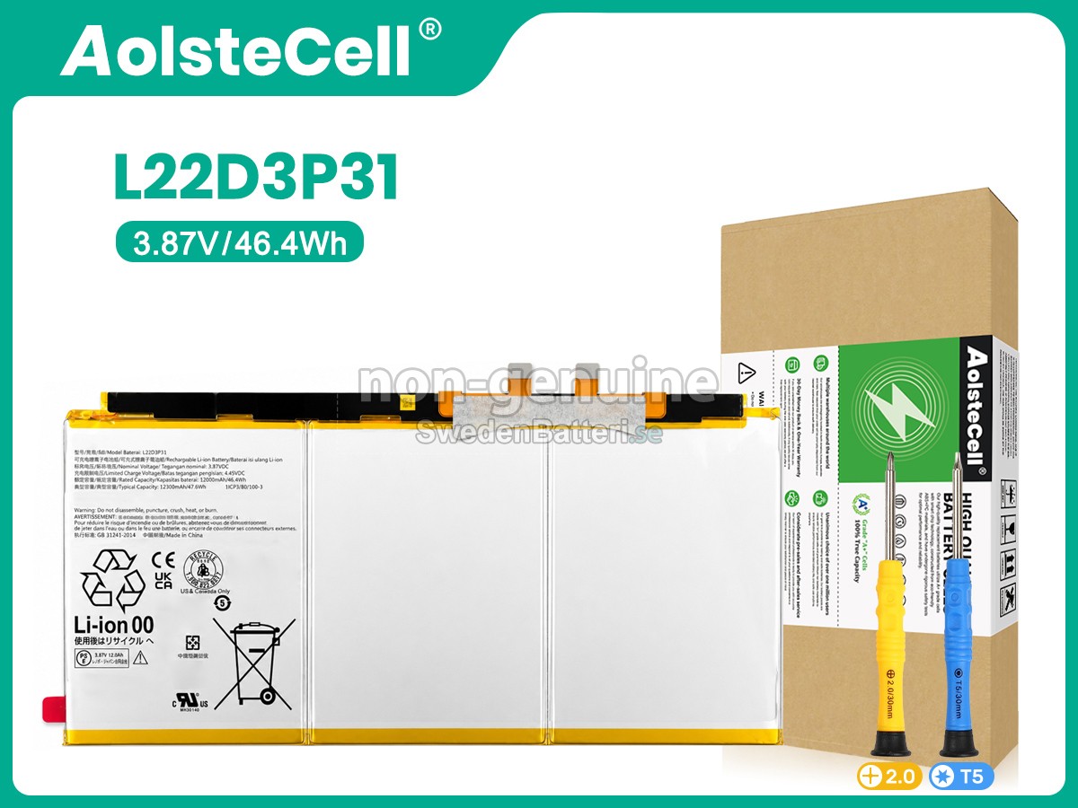 batteri till Lenovo L22D3P31