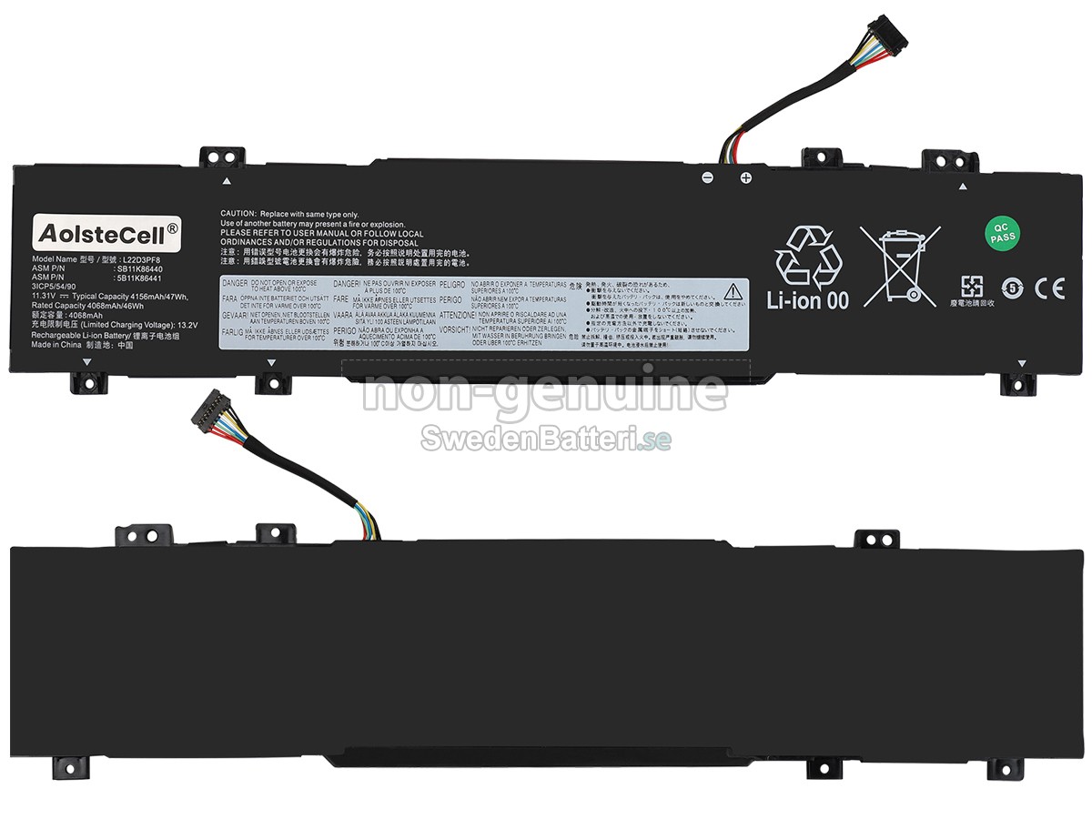batteri till Lenovo L22B3PF8