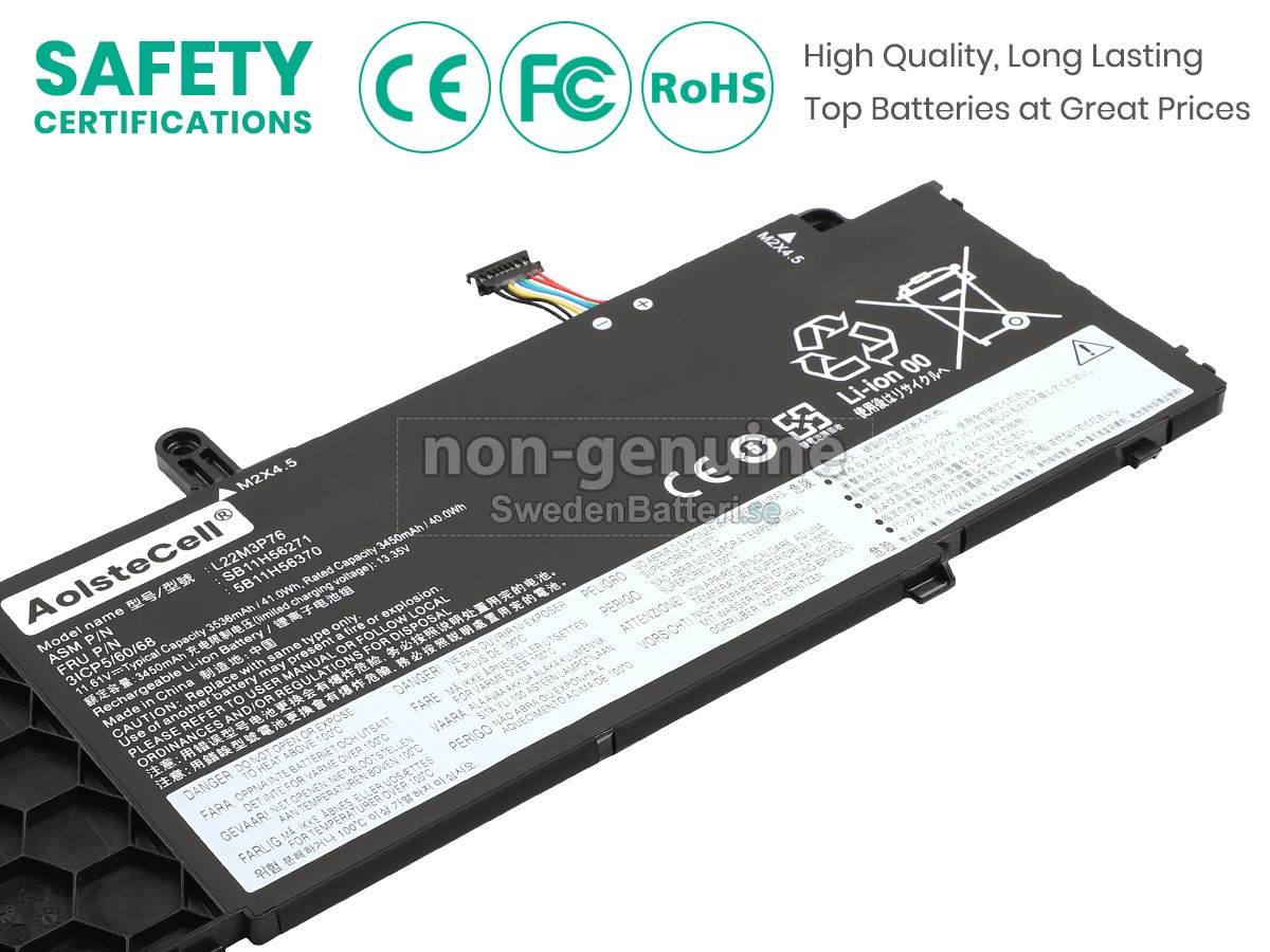 batteri till Lenovo L22L3P76