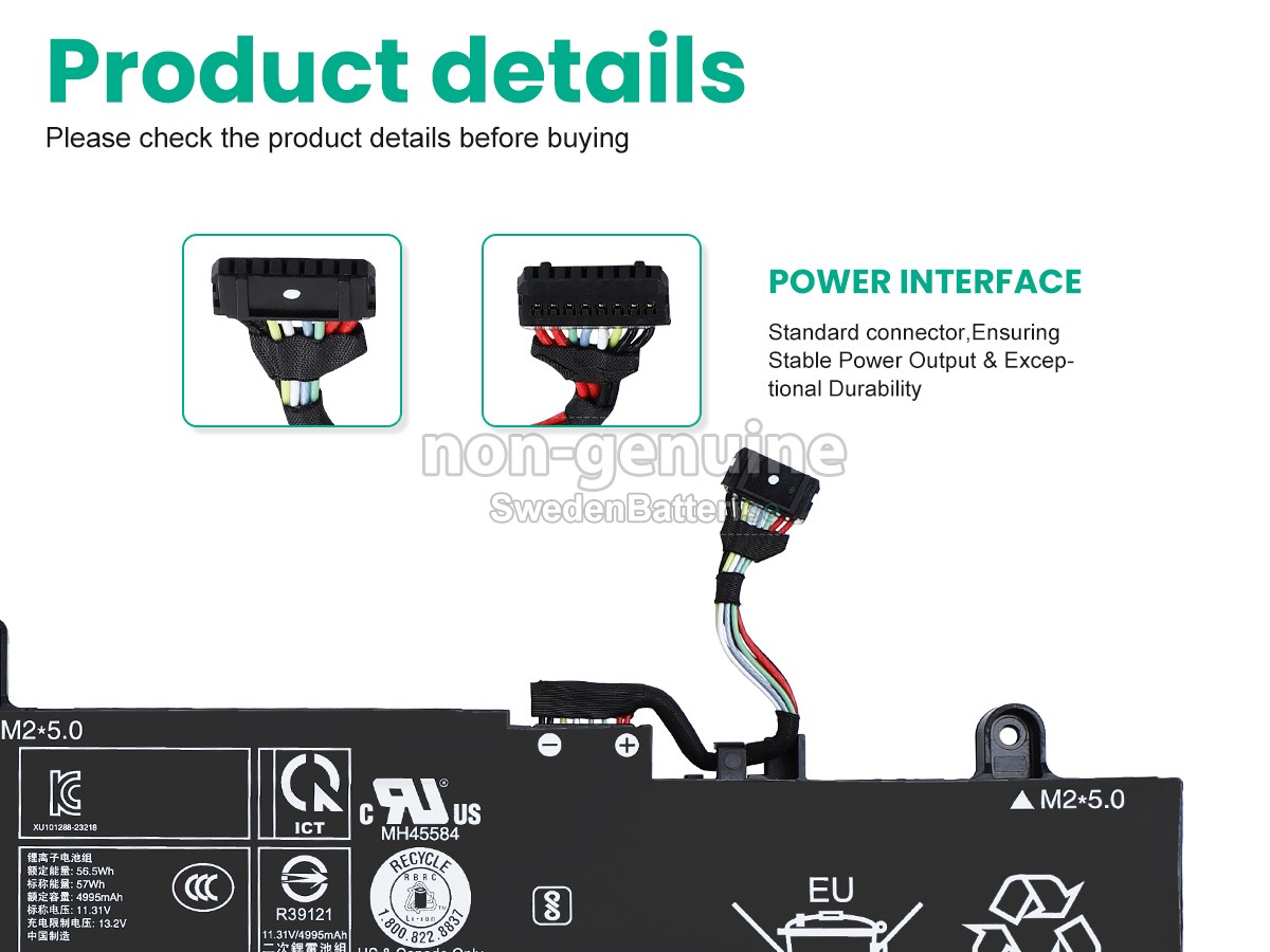 batteri till Lenovo ThinkPad E14 GEN 6-21M3001JGQ