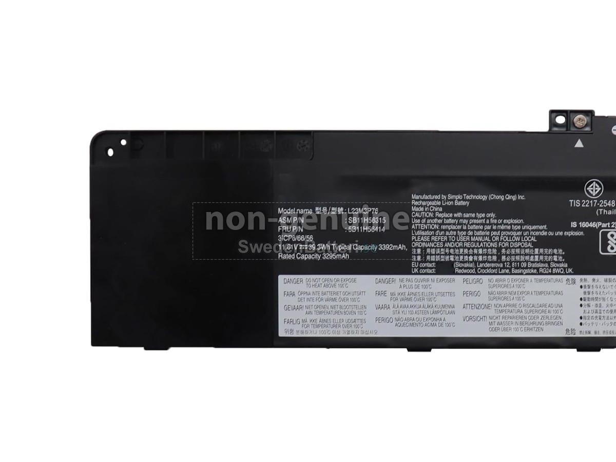 batteri till Lenovo L23C3P71