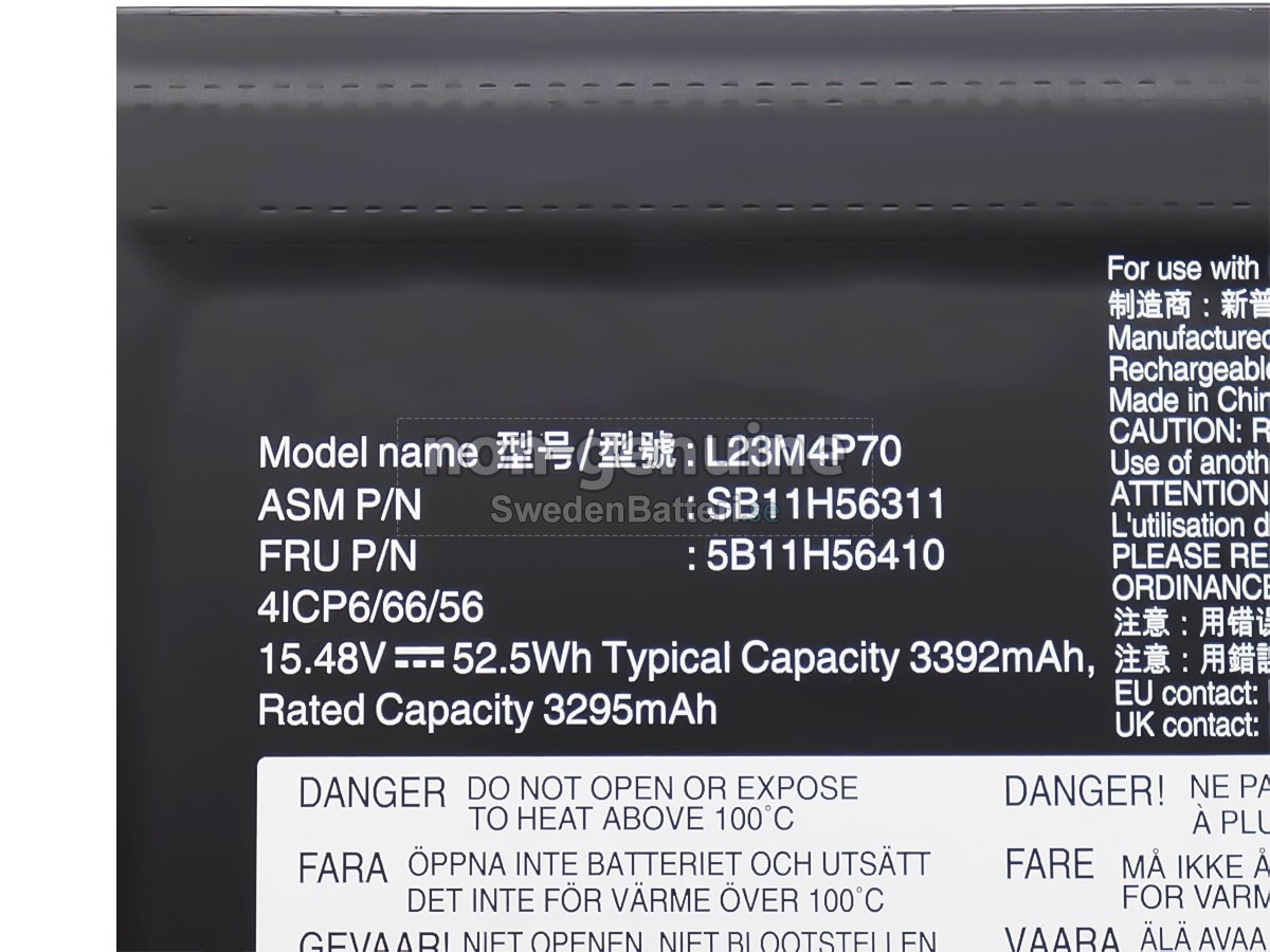 batteri till Lenovo SB11H56311