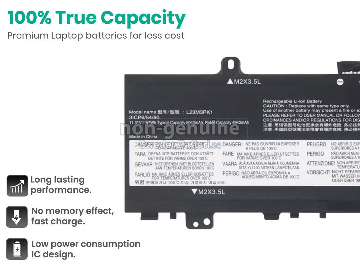 batteri till Lenovo IdeaPad SLIM 5 14IMH9-83DA003JRM